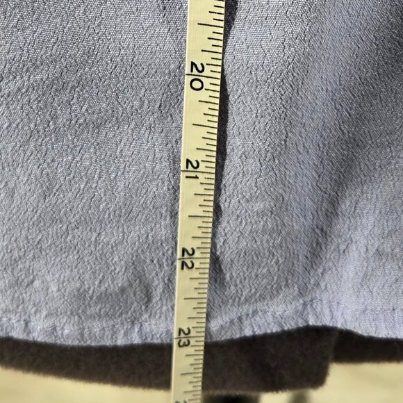 810-49 Chico’s lilac purple V-neck hi-low tunic top Size 2, Large 12 - Picture 5 of 9